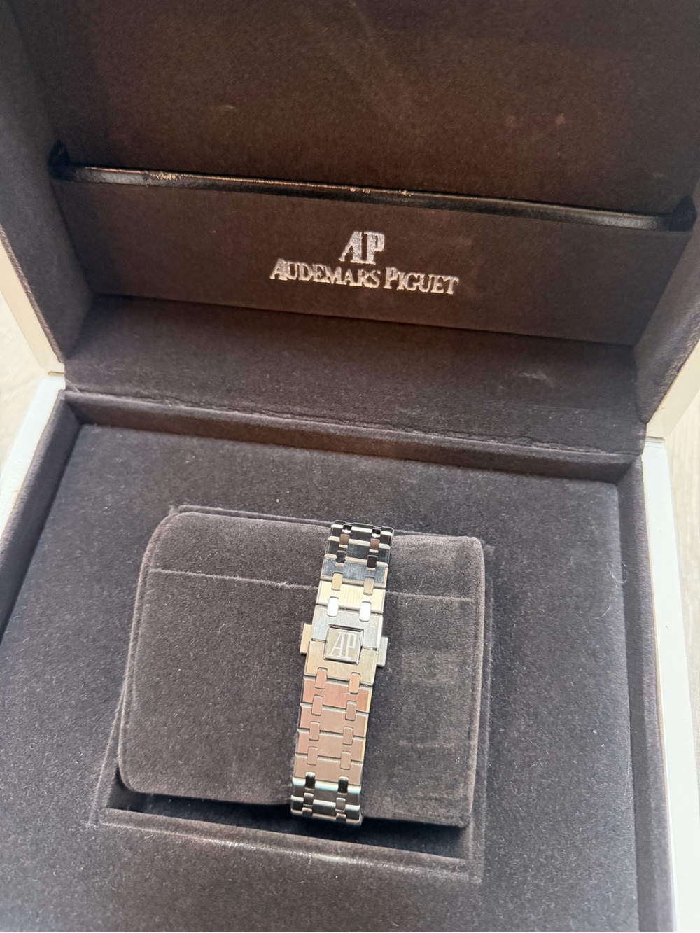 Audemars Piguet Two-Tone Metal Bracelet in Silver and Gold